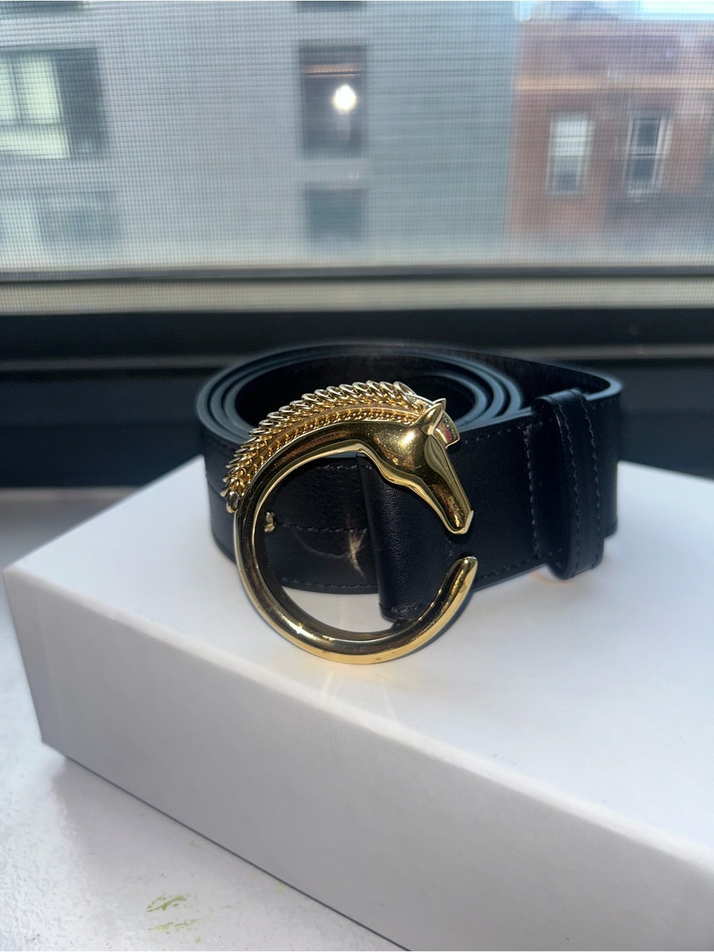 Rare Find !!!!! Chloe Belt - Navy - Picture 3 of 10